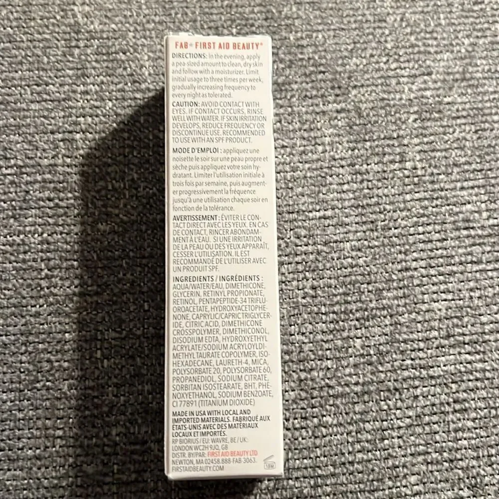 First Aid Beauty 0.3% Retinol Complex Serum 1 FL Oz